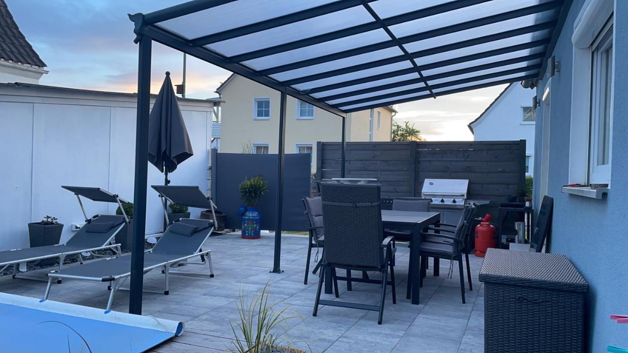 #1 Modernes Zimmer Mit Pool Und Garten 梅明根 外观 照片